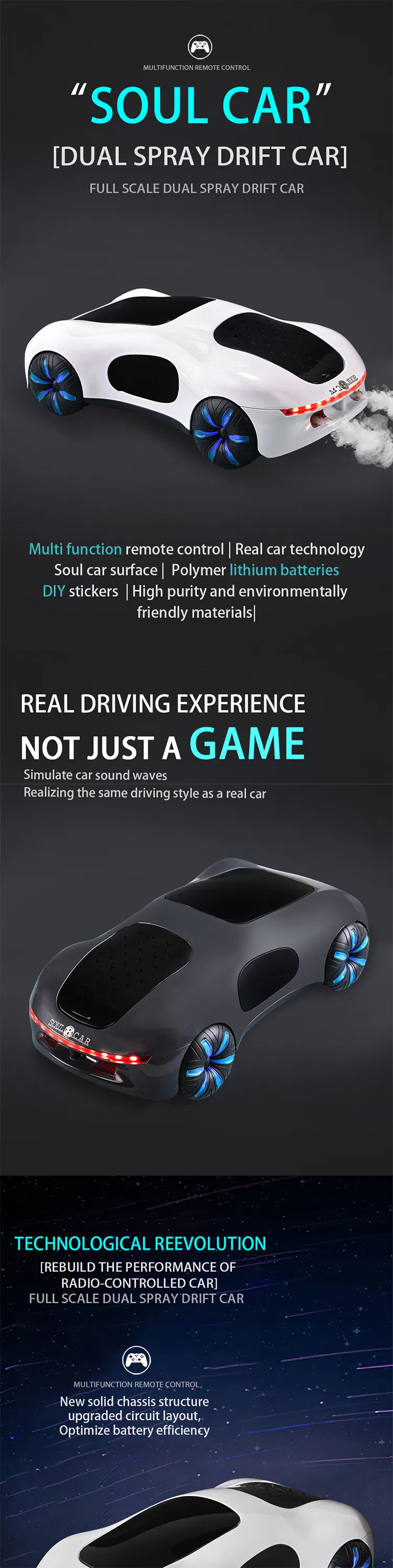 RC Stunt Car Detail 1