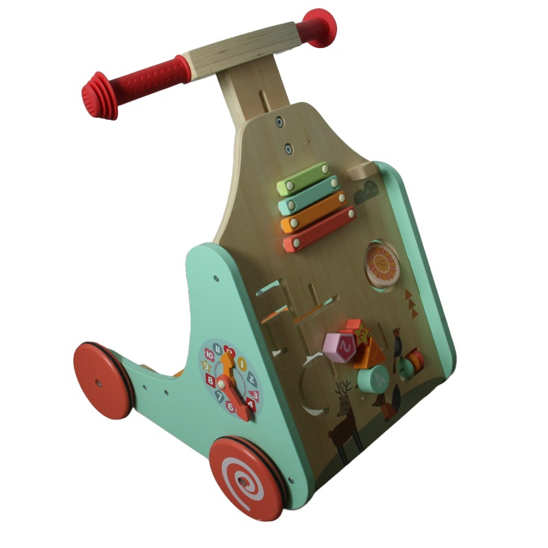 Walkers for Early Education Knocking Gear &amp; Learning Cart Walk Toys for Babies