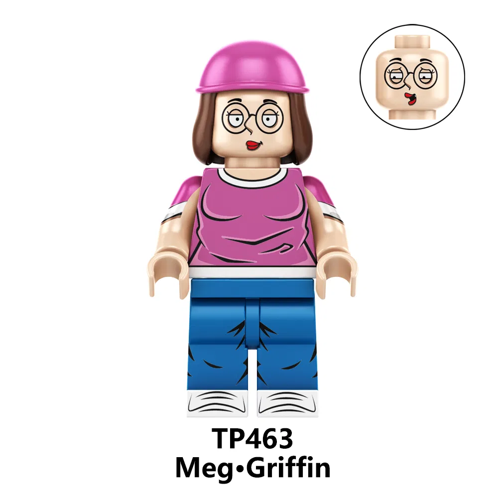 Family Guy Minifigures Peter·Griffin Educational Building Block Mini Figure Plastic Toy (TP1057)