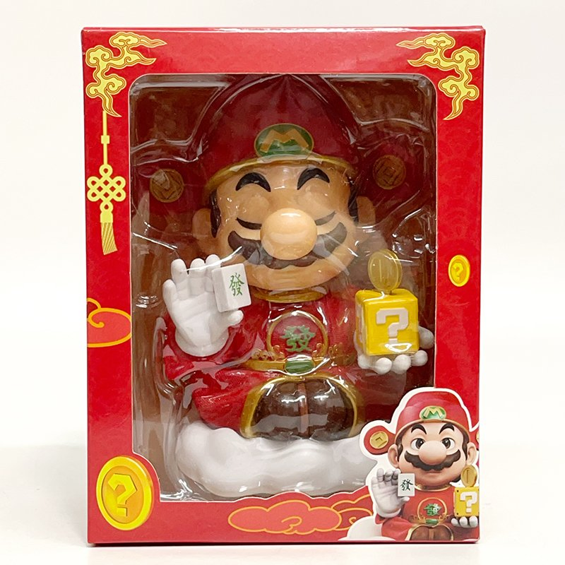 Wholesale Mario The God of Wealth Collectible Action Figure Toys