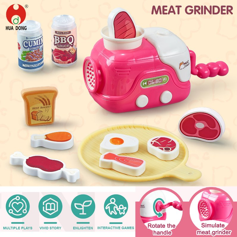 Factory Direct Wholesale Children's Kitchen Toy Set Group Play Pretend Cooking Game High-Quality Plastic Educational Toy Imaginative Play Portable Set Kids Toys