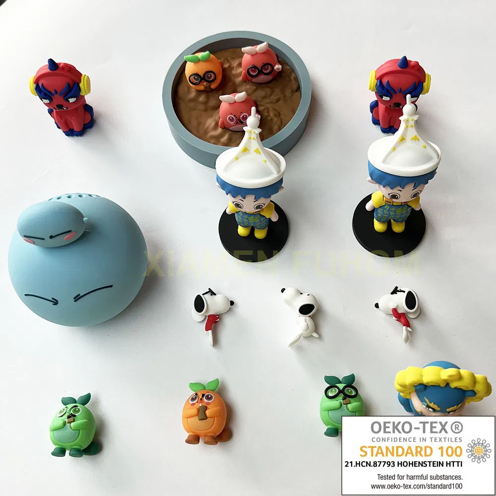 Customized 2D/3D Cute Mascot PVC Cartoon Action Figure