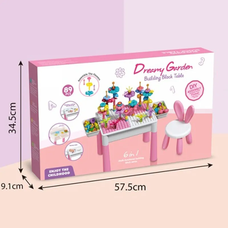 Building Block Table Toy 6