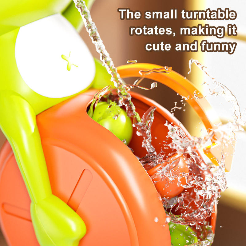 Xinbo Children's Plastic Bathing Toys Little Birds Baby Shower Heads Fun Water Play Toys with Rotating Track for Bath Time
