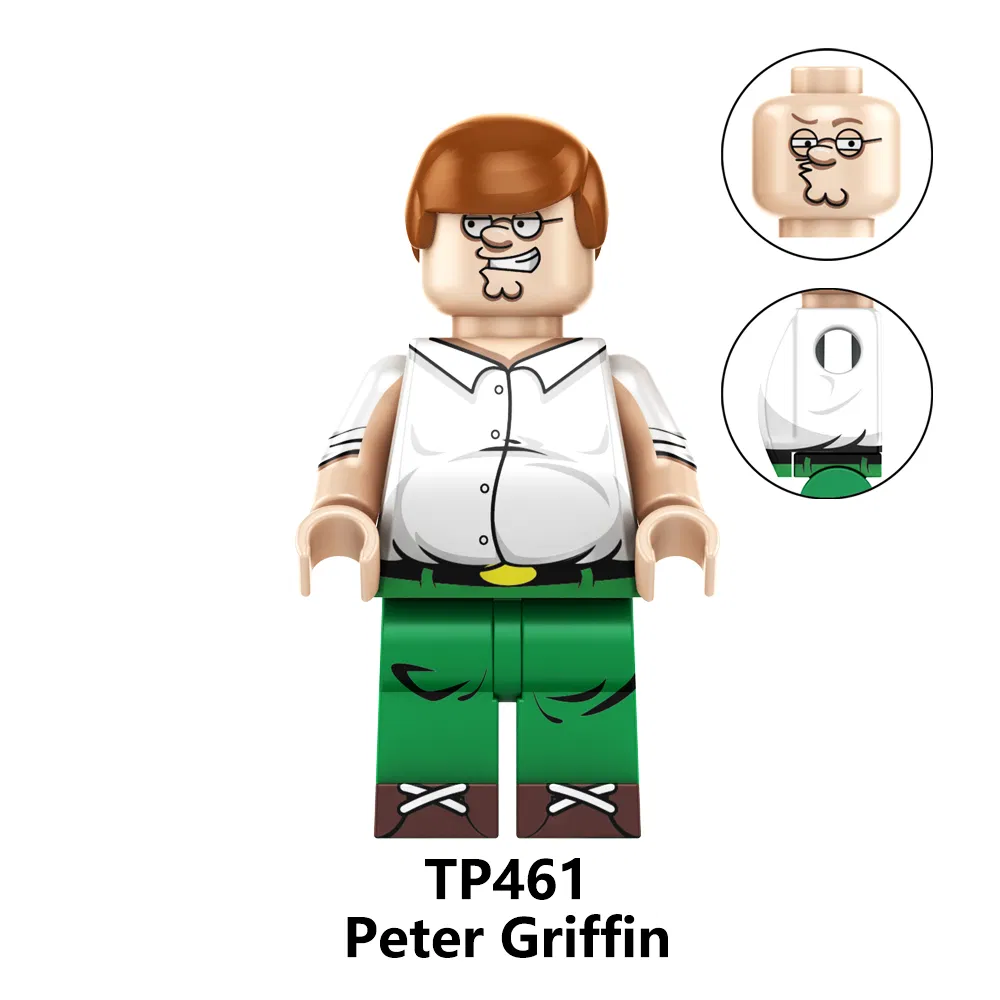 Family Guy Minifigures Peter·Griffin Educational Building Block Mini Figure Plastic Toy (TP1057)