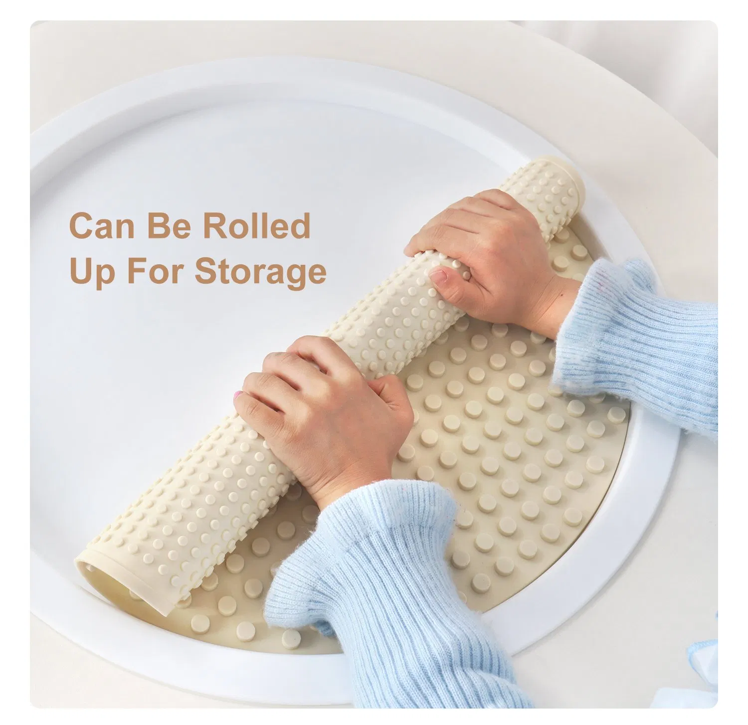 Children's Silicone Mat Double-Sided Building Block Toys