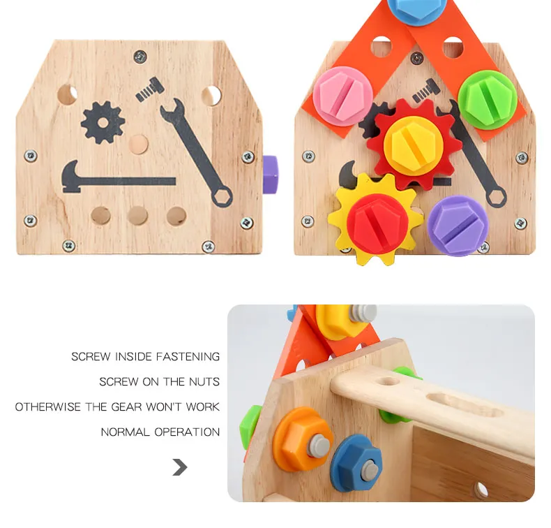 Children's Tool Basket Toy Display 6