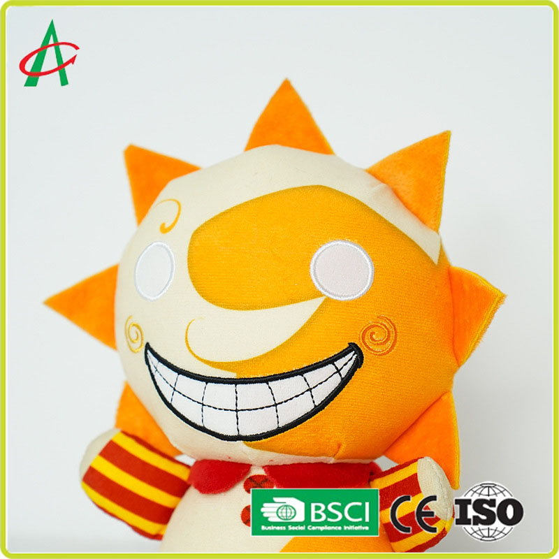 Bespoke Sun Head Cute Promotional Doll Stuffed Peluche