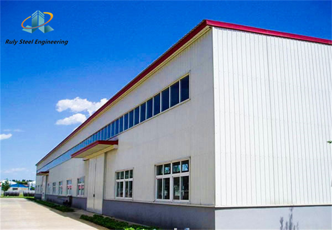 Free Design Large Span Low Cost China Quality Pre-Engineered Steel Structure Metal Shed Workshop Kit