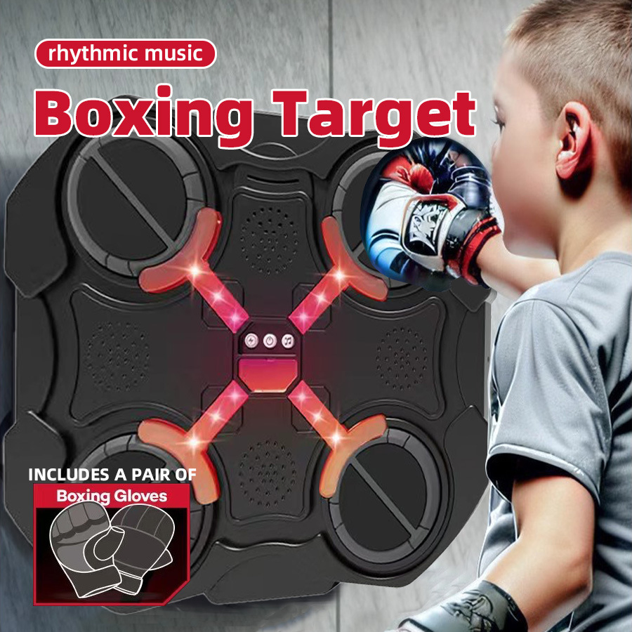 Boxing Exercise Indoor Puzzle Exercise Hands-on Ability Learning Plastic Wholesale Electric Bluetooth Charging Light Interactive Gift Children Toys