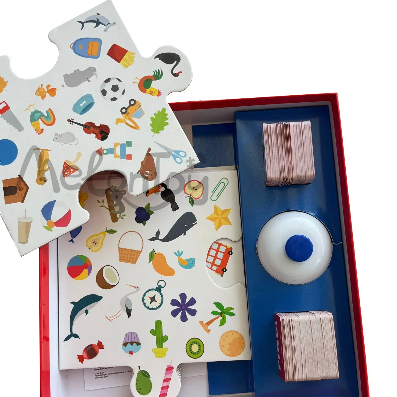 Playing Card Game Search and Find Fun Matching Fun Family Game and Ring The Bell Children Toy Board Game Children's Gifts Searching and Finding Eagle Eyes