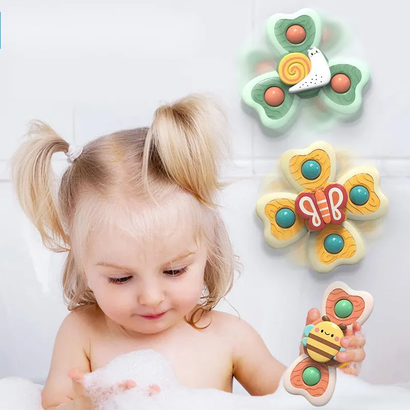 Silicone Suction Cup Spinner Toy