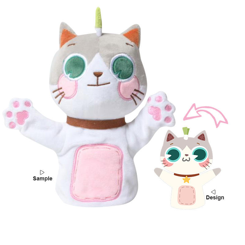 Factory OEM Custom Plushie Make Your Own Design Stand up Stuffed Animal