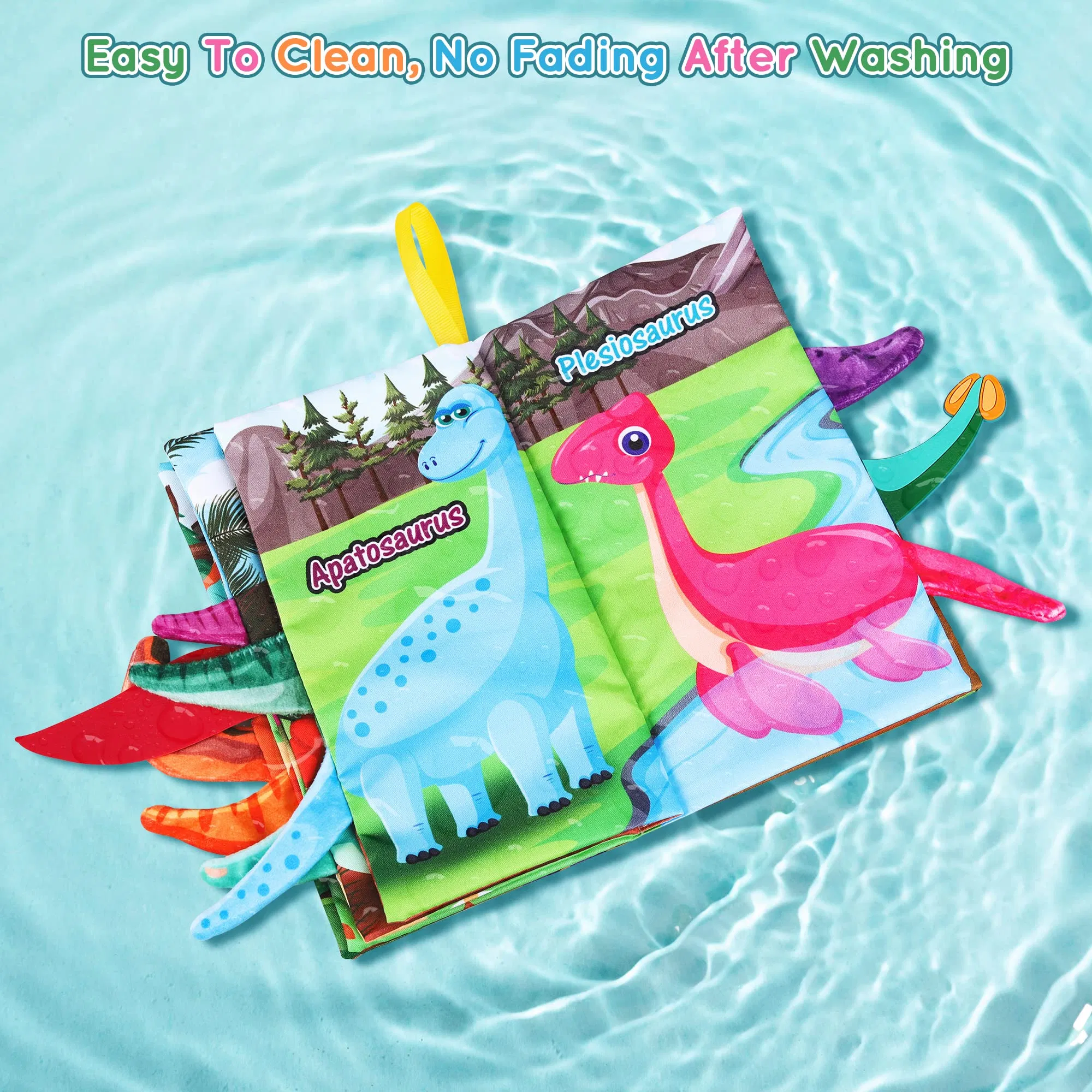 OEM ODM Baby Soft Cloth Bath Book Toy Mu100529