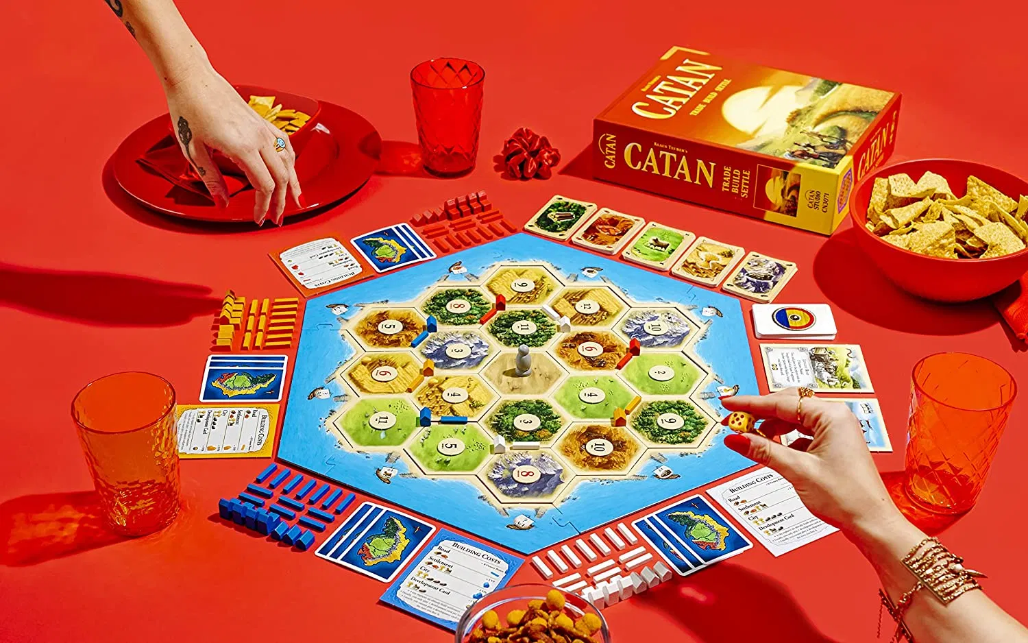 Catan Seafarers Board Game Extension Allowing a Total of 5 to 6 Players for The Catan Seafarer Expansion