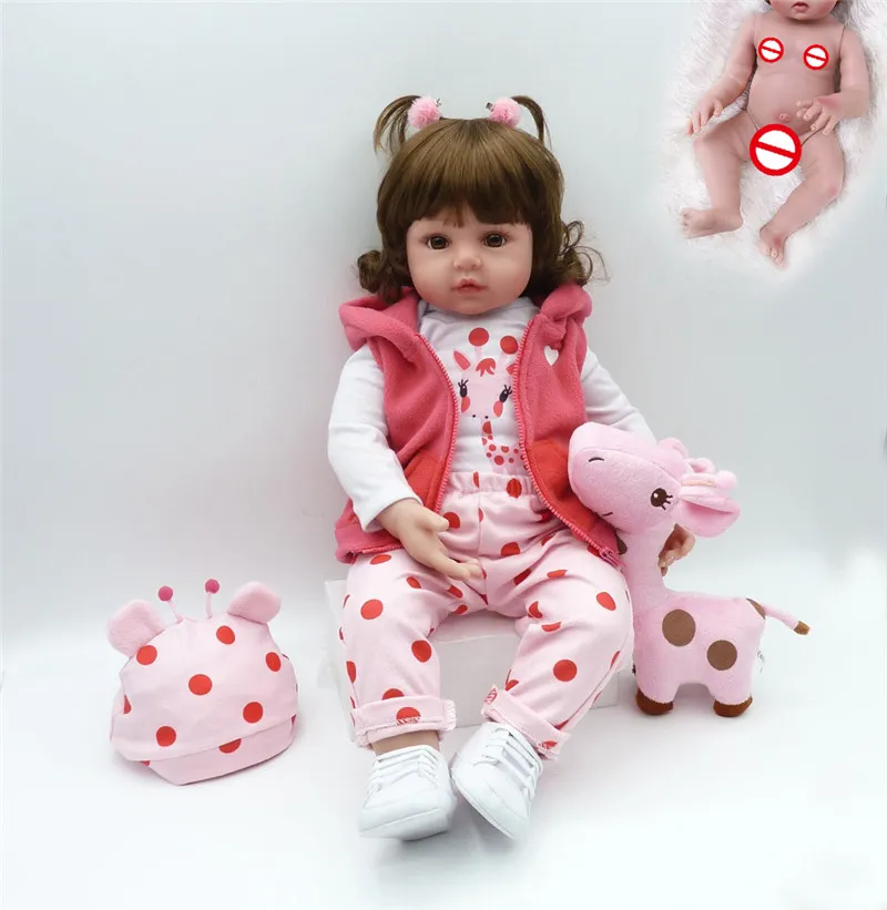 High-Quality Reborn Baby Dolls Realistic Reborn Silicone Dolls for Kids Soft Silicone Simulation Reborn Baby Doll