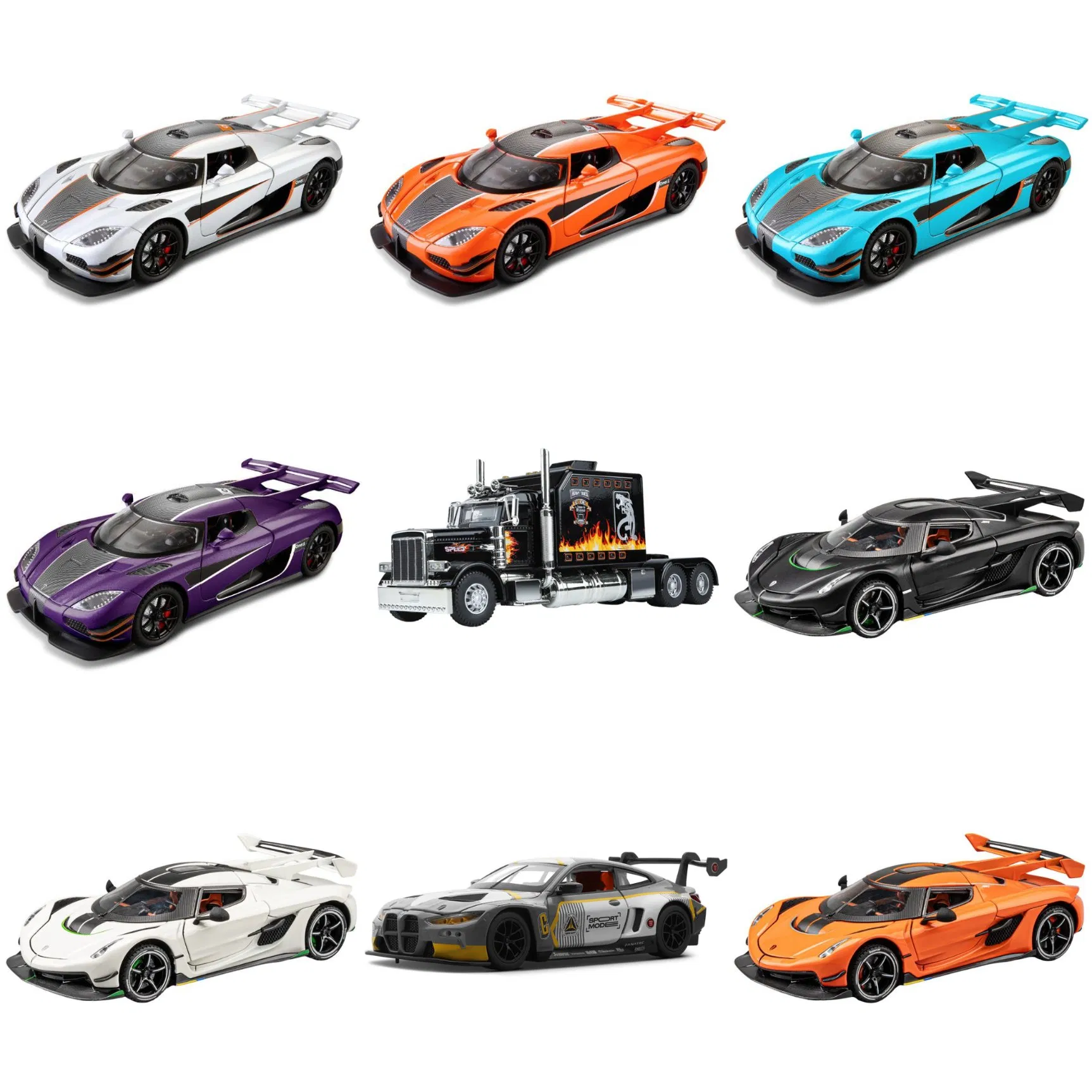 Scale Diecast Model Cars Educational Toys Kid Vehicle Toys Customizable Toy Manufacturer