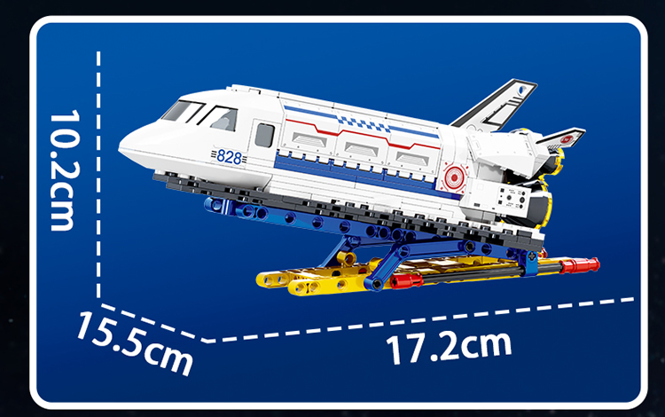 Gaozheng Stem Spacecraft Puzzle Toys for Kids Lego-Compatible OEM/ODM Supported Set Toys Factory