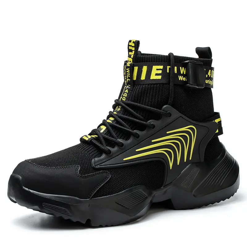 Cheap Support customization of red and black summer sports functional Safety Shoes For Men Suppliers, Factory