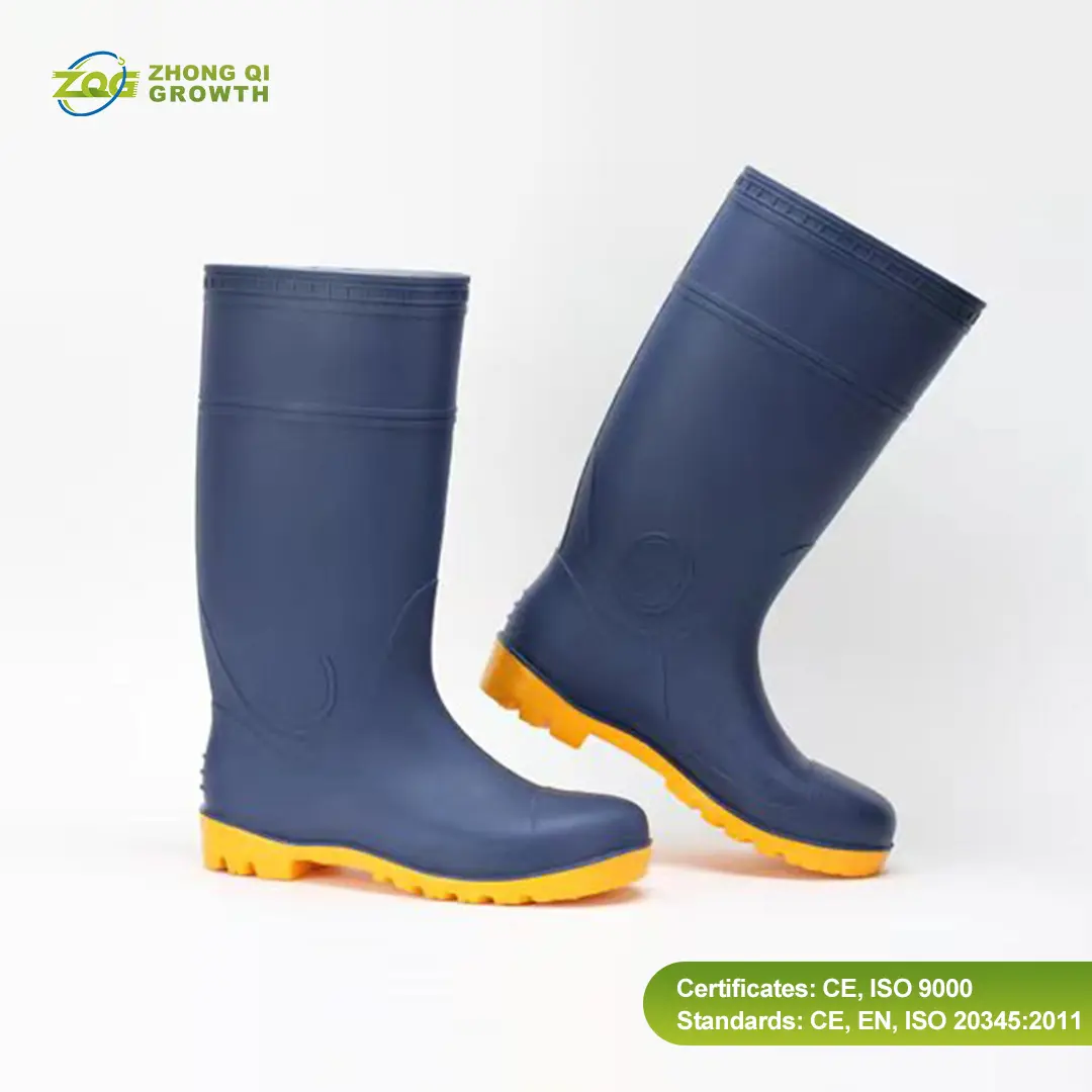 High-Quality PVC rain boots with steel toes for coal mines and oil fields - work safety boots Factory, Factories