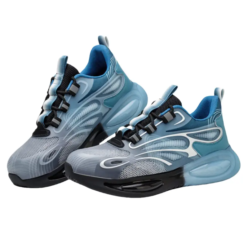 Wholesale Men's Lightweight Breathable Steel Toe Work Shoes Comfy Work Shoes Manufacturer, Manufacturers