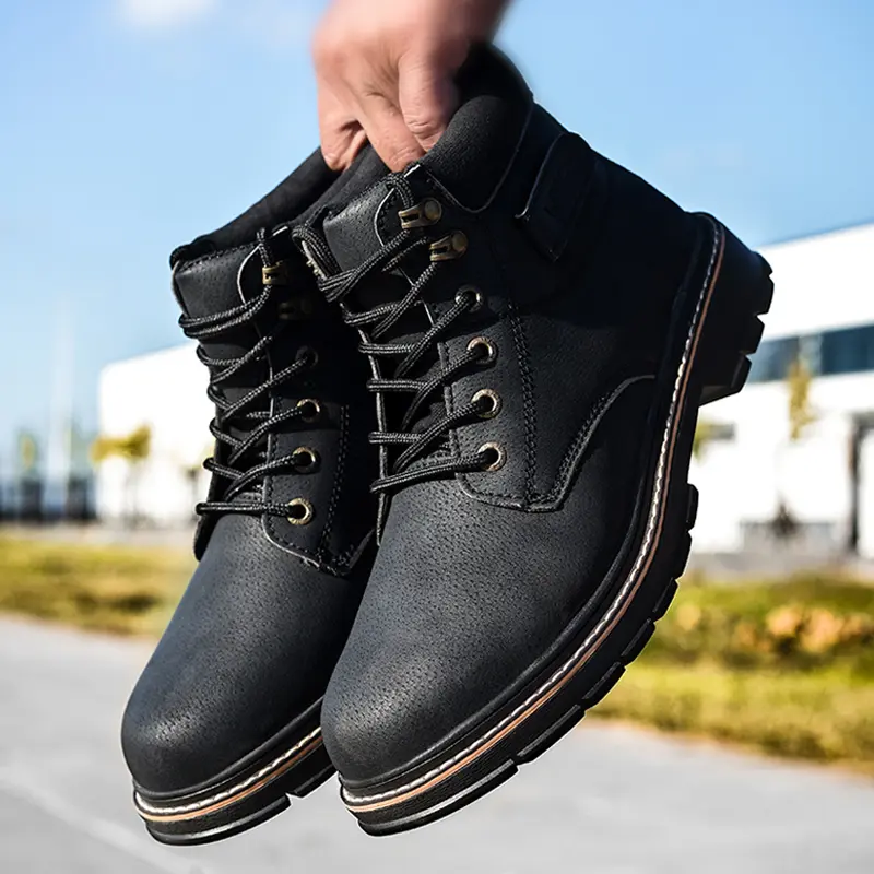 Pressure and impact resistant protective boots