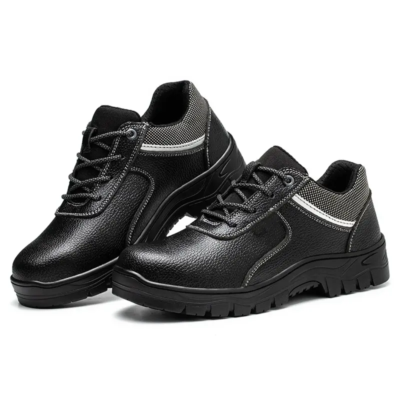 Buy OEM ODM Two Layer Cowhide Anti-Smash Anti-Puncture Work Safety Shoes Manufacturers, Factories