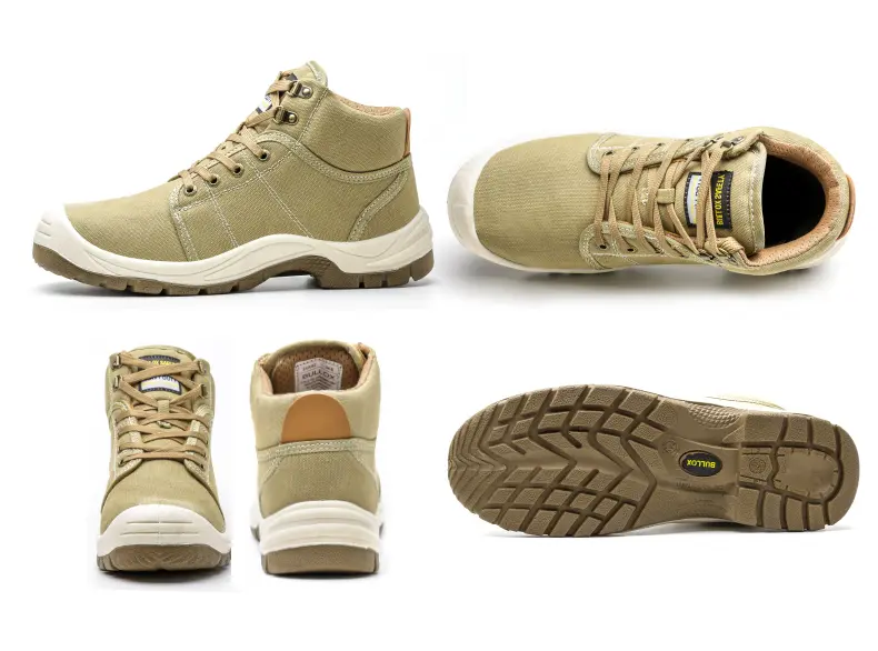 Wholesale Thickened labor protection shoes anti-smash and anti-puncture safety protection Oxford cloth lightweight and comfortable safety shoes wear-resistant and non-slip safety boots Manufacturers, Factory