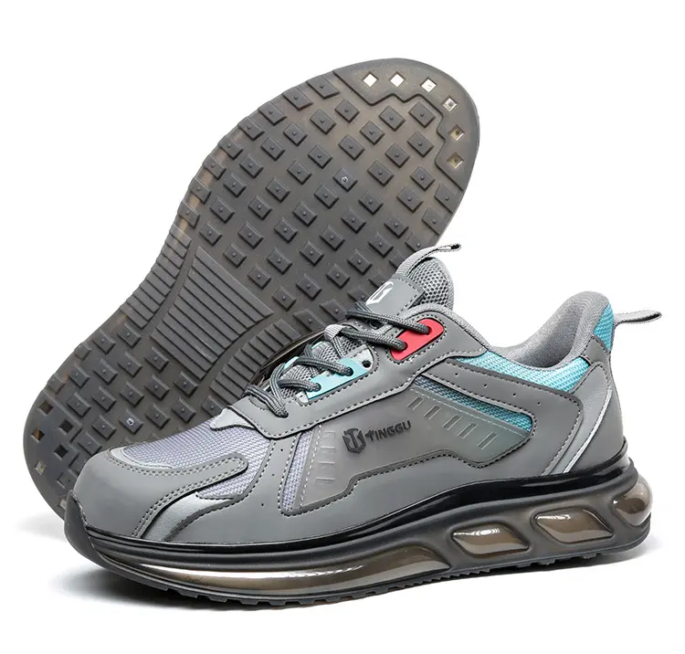 Cheap Anti-smash and anti-puncture air cushion bottom labor gas station work safety shoes Manufacturer, Factories