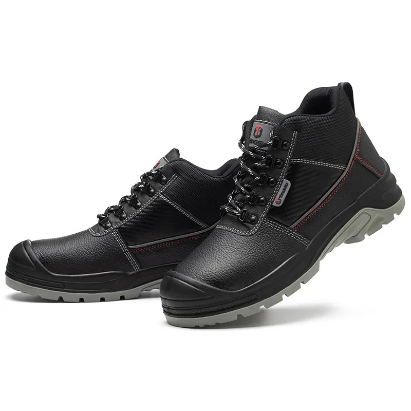 Cheap Work Shoes for Men Slip on Welding Shoes Comfort Steel Toe Safety Boots for Welder Anti Puncture Anti-Static Work Shoes for Men Industrial Construction Boots for Men Manufacturer, Manufacturers