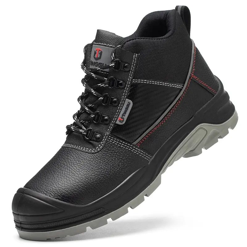 Cheap Work Shoes for Men Slip on Welding Shoes Comfort Steel Toe Safety Boots for Welder Anti Puncture Anti-Static Work Shoes for Men Industrial Construction Boots for Men Manufacturer, Manufacturers