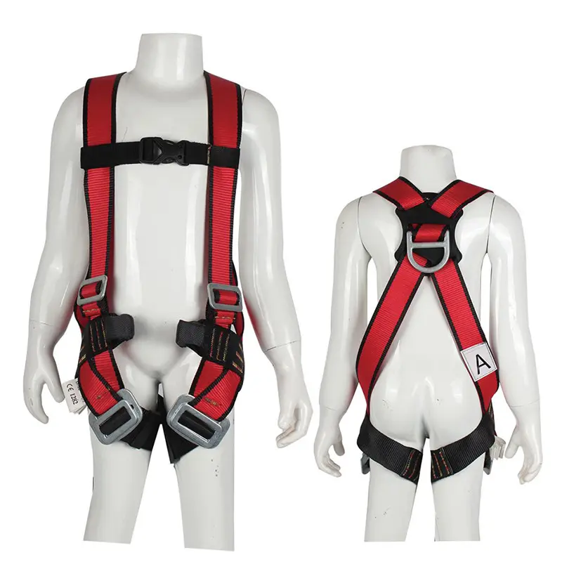 Cheap Customized CE Fall Protection High Height Working Multi Function Adjustable Anti-Slip Belt Harness Safety Climbing Harness Manufacturers, Supplier