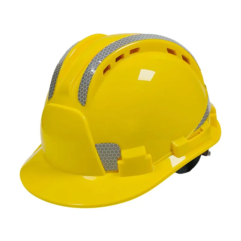 China Thickened ABS Anti-Smash Hard Hat Safety Helmet Construction Site Suppliers, Factories