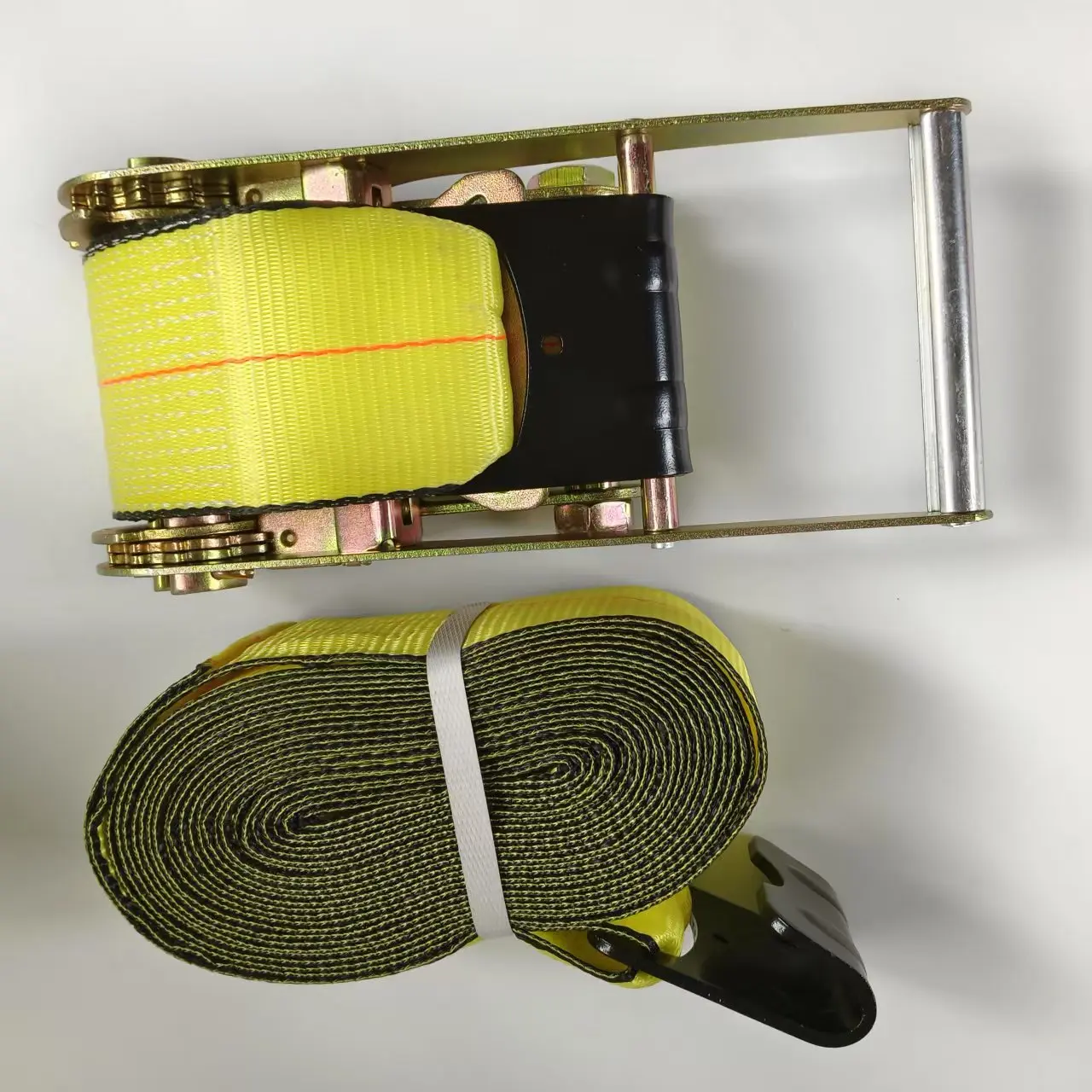 Buy US Standard 4-Inch Cargo Tie-Down Strap – Flat Hook Winch Strap Supplier, Factories