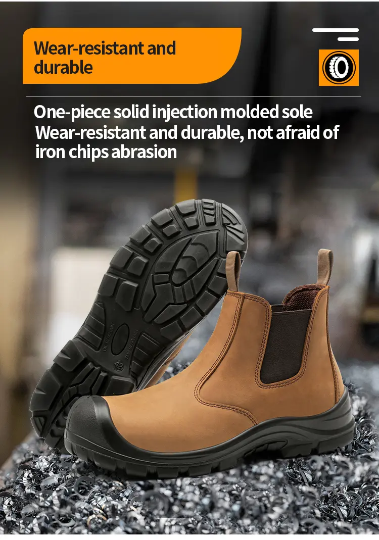 Chelsea safety shoe detail 8