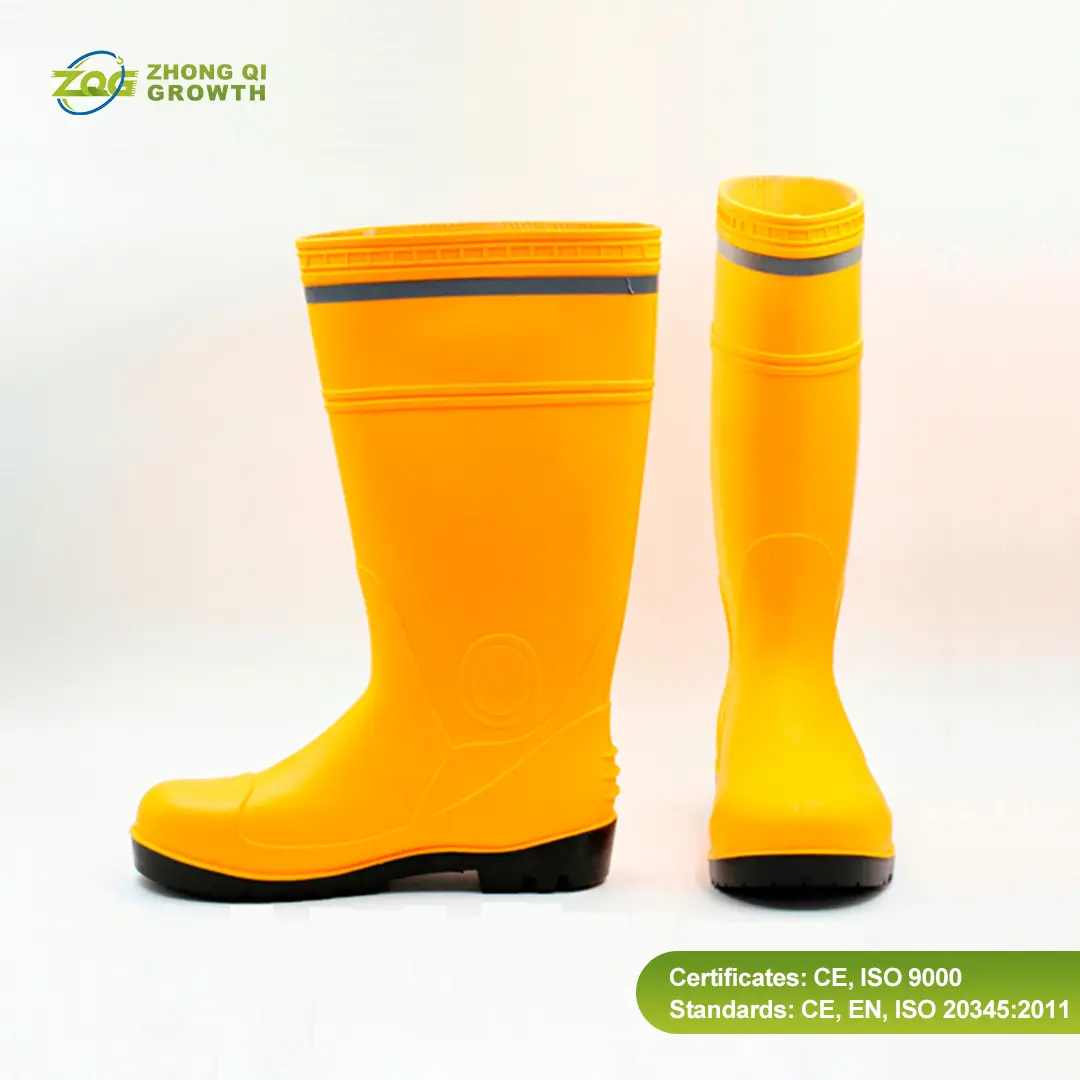High-Quality PVC rain boots with steel toes for coal mines and oil fields - work safety boots Factory, Factories