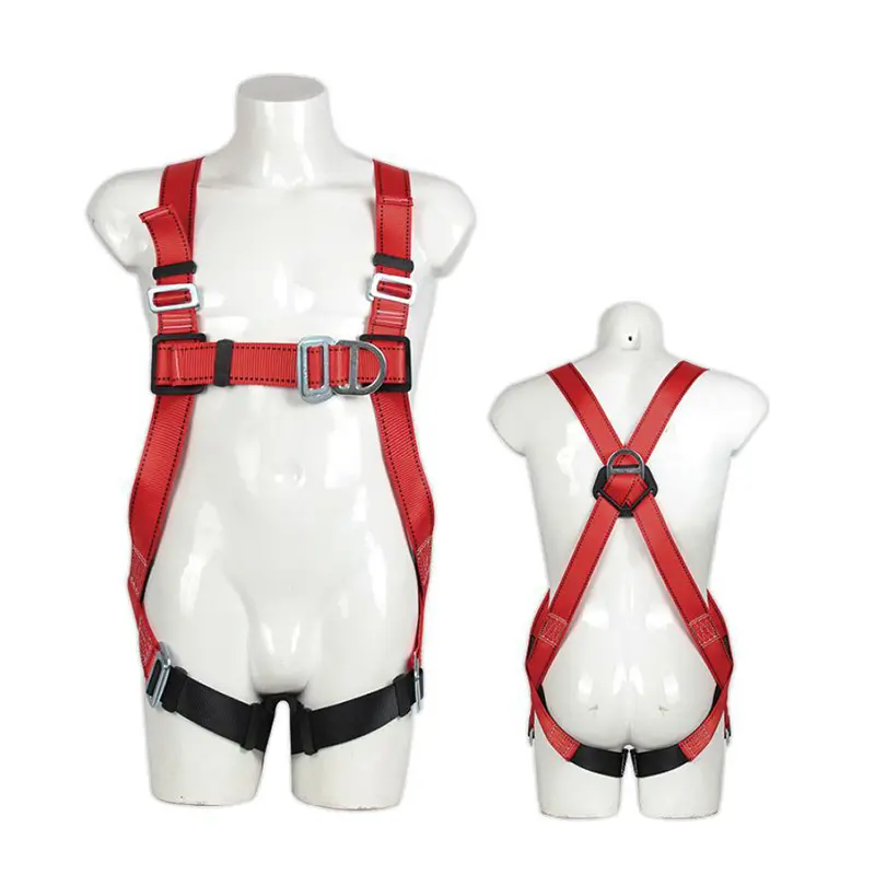 Cheap Customized CE Fall Protection High Height Working Multi Function Adjustable Anti-Slip Belt Harness Safety Climbing Harness Manufacturers, Supplier