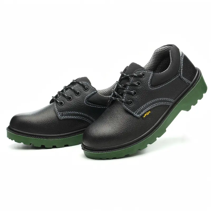 High-Quality Factory Direct Supply Green Bottom Cowhide Anti-Smash Anti-Puncture Men's Protective Shoes Manufacturer, Suppliers