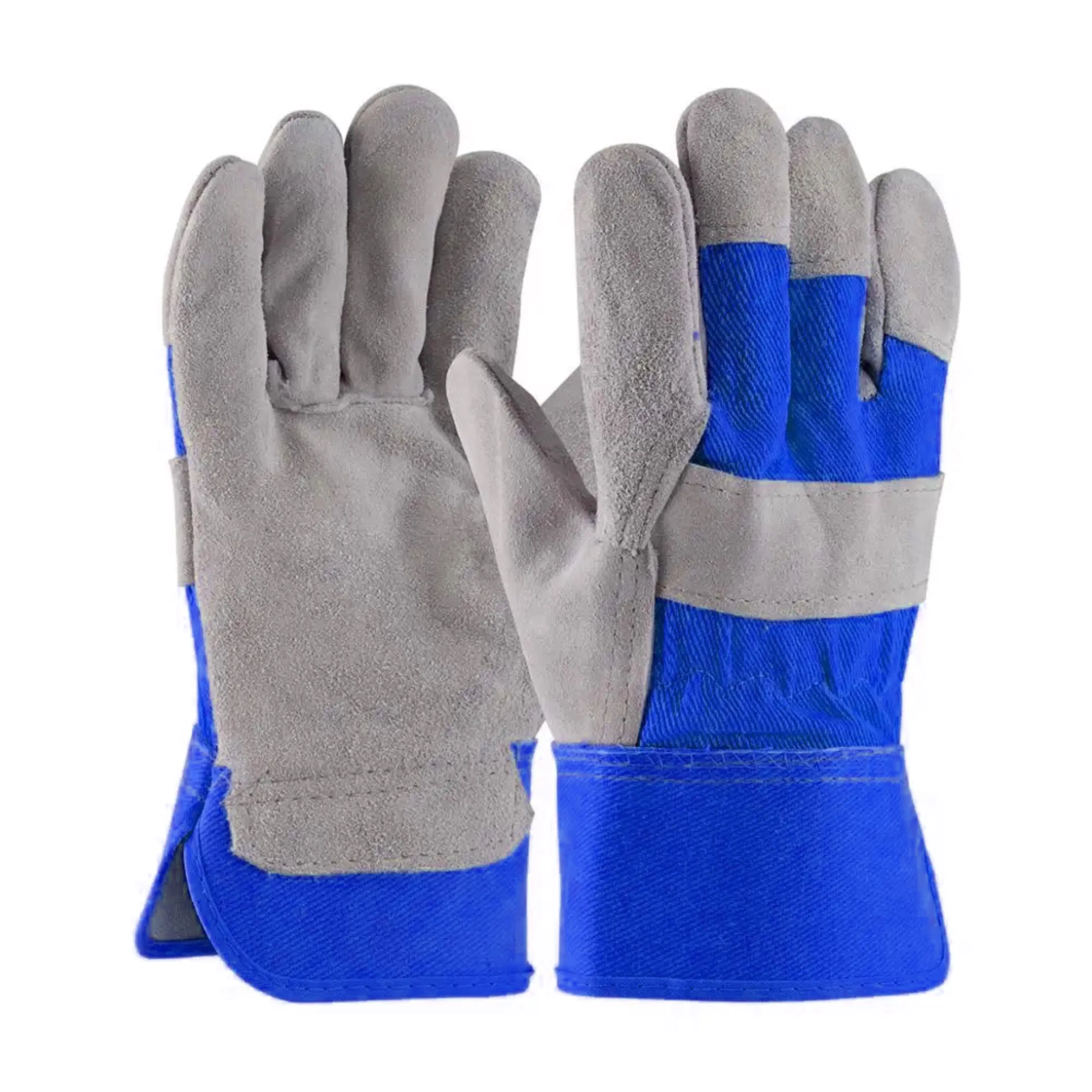 High-Quality Grade Cowhide Leather Anti-static Welding Gloves  Hand Safety Factory, Factories