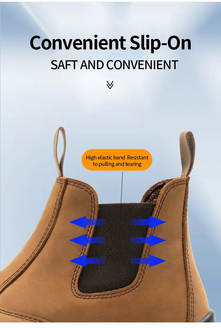 Chelsea safety shoe detail 4