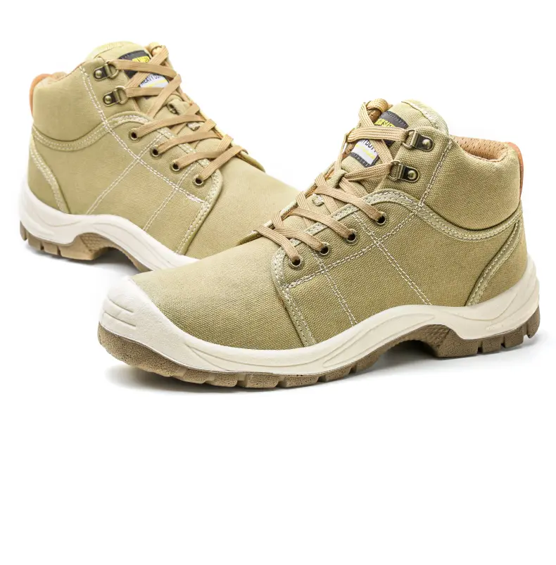 Wholesale Thickened labor protection shoes anti-smash and anti-puncture safety protection Oxford cloth lightweight and comfortable safety shoes wear-resistant and non-slip safety boots Manufacturers, Factory