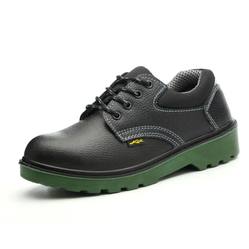 High-Quality Factory Direct Supply Green Bottom Cowhide Anti-Smash Anti-Puncture Men's Protective Shoes Manufacturer, Suppliers