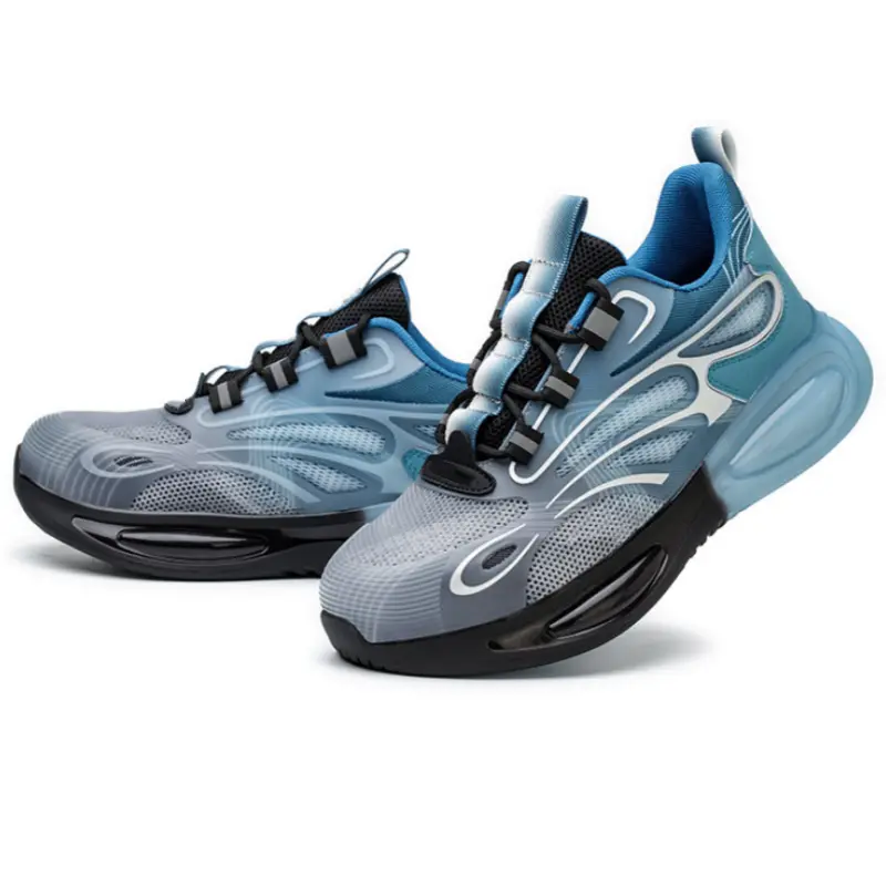 Wholesale Men's Lightweight Breathable Steel Toe Work Shoes Comfy Work Shoes Manufacturer, Manufacturers