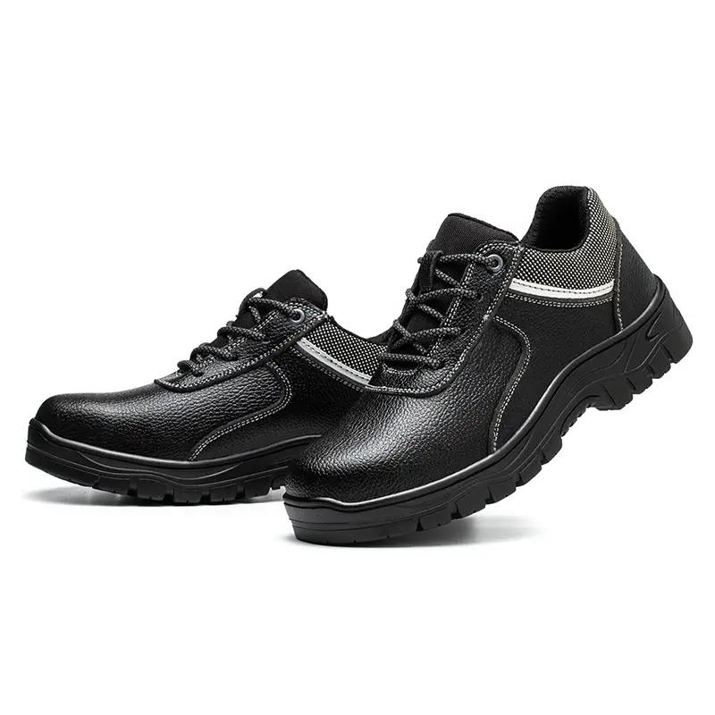 Buy OEM ODM Two Layer Cowhide Anti-Smash Anti-Puncture Work Safety Shoes Manufacturers, Factories