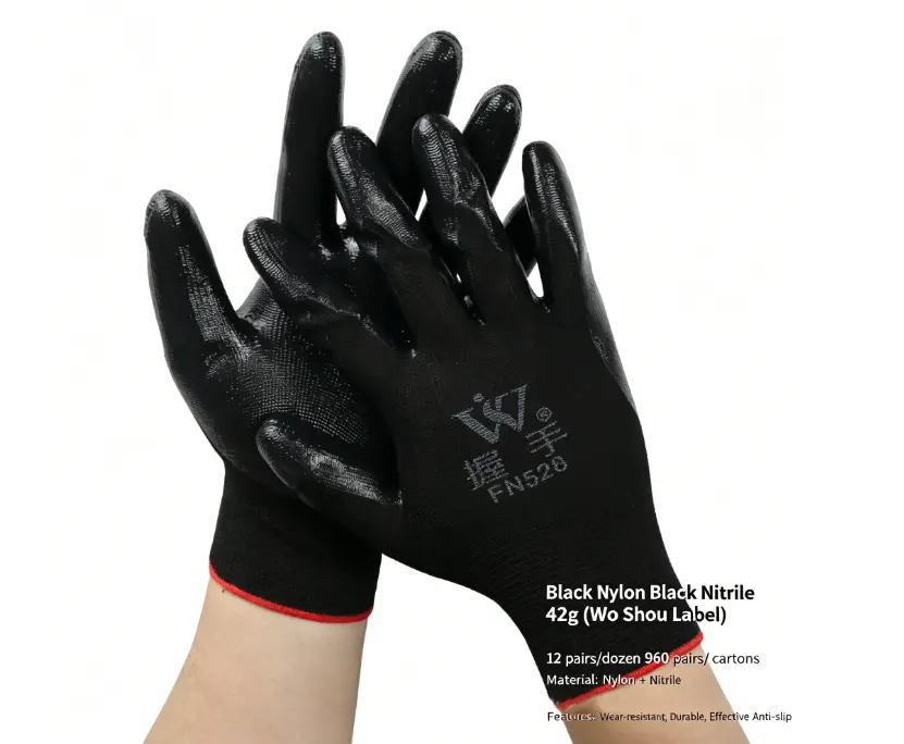 High-Quality Most popular colored Full Nitrile Rubber Gloves, with certification. Manufacturers, Factories