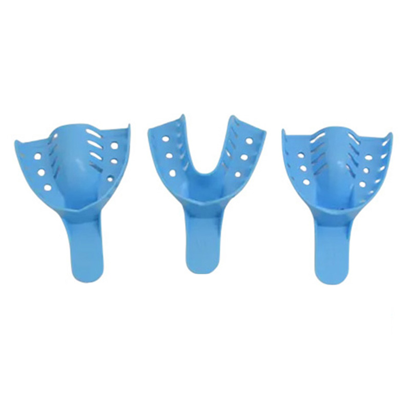 Dental Impression Tray Upper Lower Full Arch Medical PP OEM Color Yqd5-1