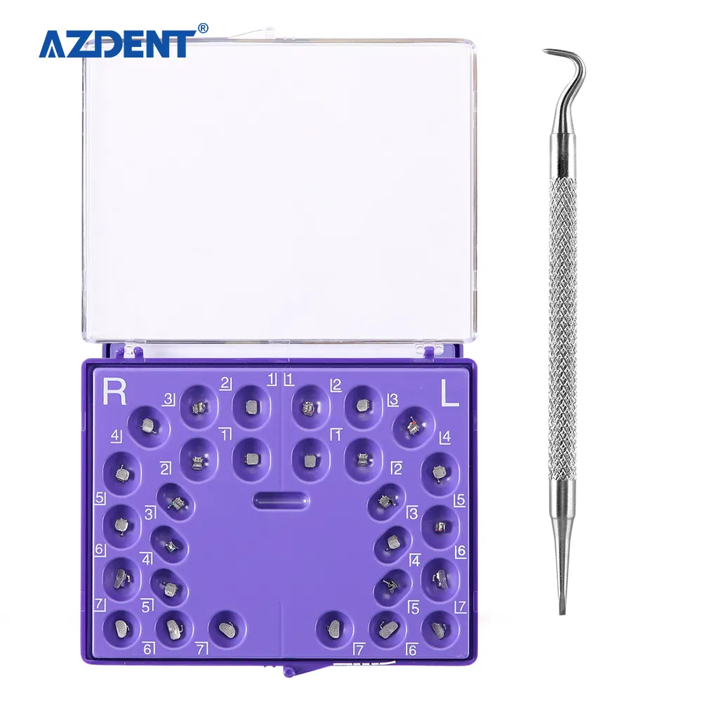 Azdent Dental Passive Self-Ligating Q Style Orthodontic Brackets