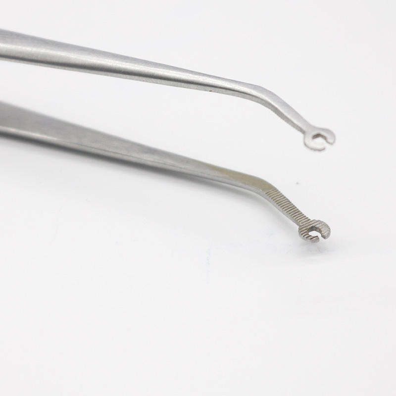 Dental Surgical Corn Suture Holding Tweezers Suturing Soft Tissue Flap Forceps