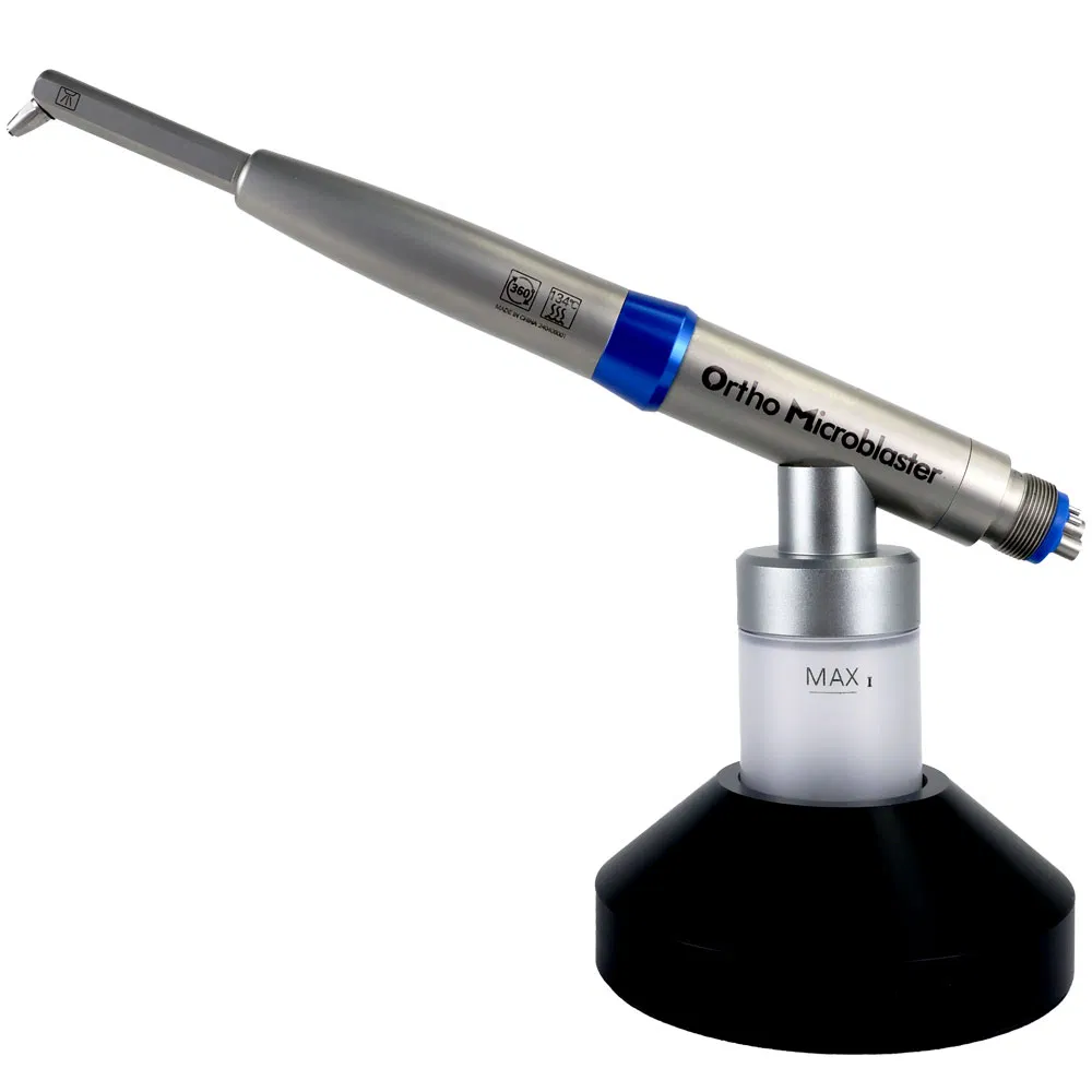 Dental New Design Air Polisher 2in1 Aluminum Oxide Air Abrasion Master Sandblaster Device Air Flow with Water Spray Teeth Whitening Sticker