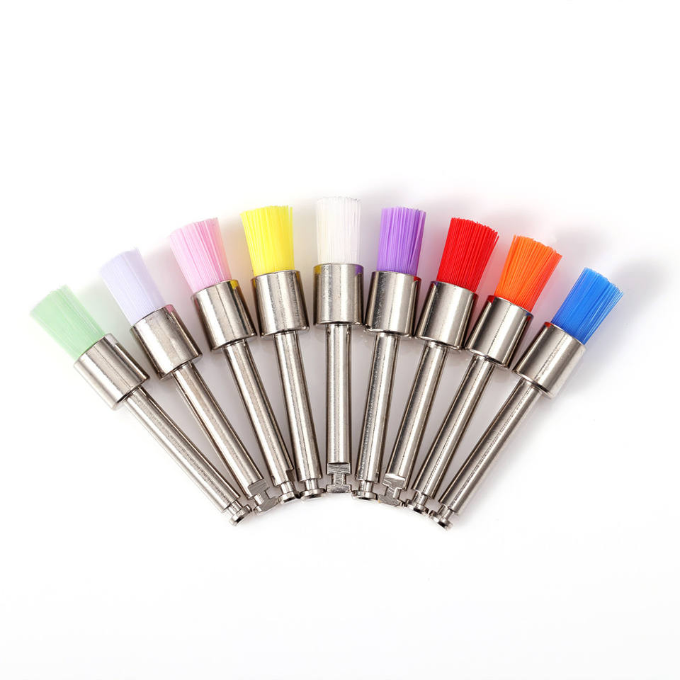 Dental Silicone Polishing Burs Kit for Contra Angle Handpiece
